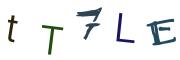 Image CAPTCHA